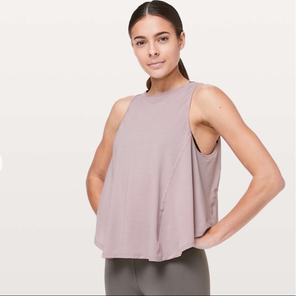 Lululemon SoulCycle Pink To The Beat Tank Top Sz 4 or 6 - Picture 2 of 8
